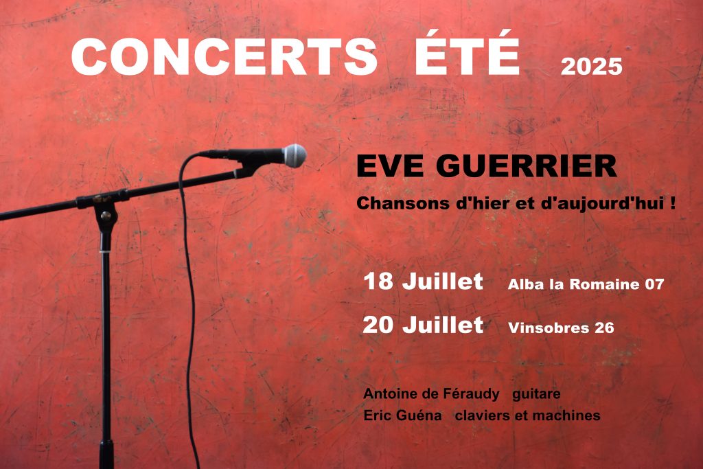 concerts d'été 2025